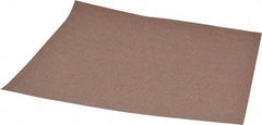 Norton - 600 Grit, Aluminum Oxide Sanding Sheet - 11" Long x 9" Wide, Extra Fine Grade, B Weighted Paper Backing - Eagle Tool & Supply