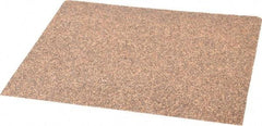 Norton - 36 Grit, Aluminum Oxide Sanding Sheet - 11" Long x 9" Wide, Very Coarse Grade, D Weighted Paper Backing - Eagle Tool & Supply