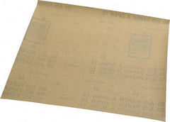 Norton - 180 Grit, Aluminum Oxide Sanding Sheet - 11" Long x 9" Wide, Very Fine Grade, A Weighted Paper Backing - Eagle Tool & Supply