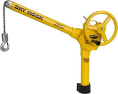 Sky Hook - 500 Lb Load Capacity, Steel Jib Crane - Swing Jib - Eagle Tool & Supply