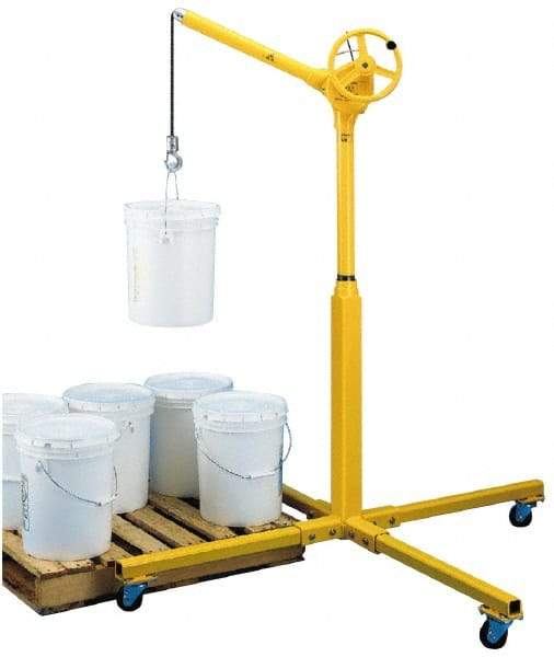 Sky Hook - 500 Lb Load Capacity, Steel Jib Crane - Swing Jib - Eagle Tool & Supply