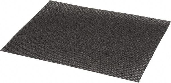 Norton - 80 Grit, Silicon Carbide Sanding Sheet - 11" Long x 9" Wide, Medium Grade, Weighted Cloth Backing - Eagle Tool & Supply