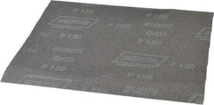 Norton - 150 Grit, Silicon Carbide Sanding Sheet - 11" Long x 9" Wide, Fine Grade, Weighted Cloth Backing - Eagle Tool & Supply