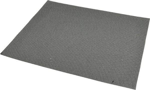 Norton - 220 Grit, Silicon Carbide Sanding Sheet - 11" Long x 9" Wide, Very Fine Grade, Weighted Cloth Backing - Eagle Tool & Supply