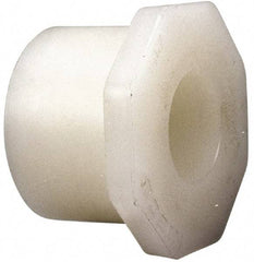NIBCO - 3/4 x 1/2" PVDF Plastic Pipe Flush Socket Reducer Bushing - Schedule 80, SPIG x S End Connections - Eagle Tool & Supply