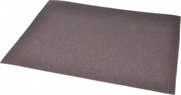 Made in USA - 100 Grit, Aluminum Oxide Sanding Sheet - 11" Long x 9" Wide, Fine Grade, J Weighted Cloth Backing - Eagle Tool & Supply