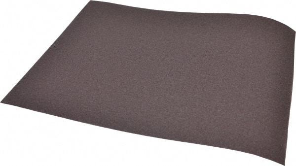Made in USA - 120 Grit, Aluminum Oxide Sanding Sheet - 11" Long x 9" Wide, Fine Grade, J Weighted Cloth Backing - Eagle Tool & Supply