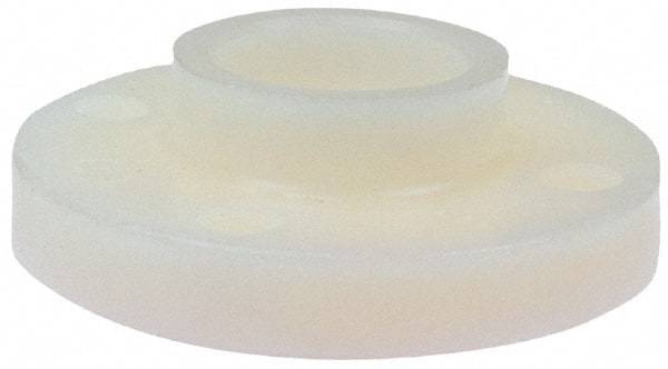 NIBCO - 2" Pipe, 6" OD, PVDF Socket Pipe Flange - Schedule 80, Natural - Eagle Tool & Supply