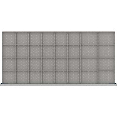 LISTA - 32-Compartment Drawer Divider Layout for 3.15" High Drawers - Eagle Tool & Supply