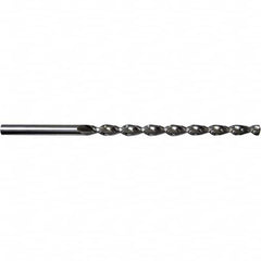 Guhring - 3/32" 2-Flute High Speed Steel Extra Length Drill Bit - Eagle Tool & Supply