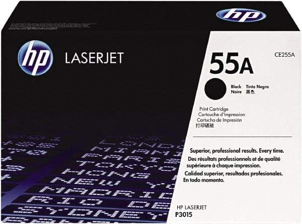 Hewlett-Packard - Black Toner Cartridge - Use with HP LaserJet Enterprise 500 MFP M525, flow MFP M525c, P3015, LaserJet Pro M521dn - Eagle Tool & Supply