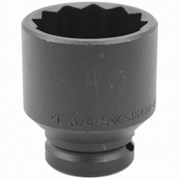 SK - Impact Socket - 3/4"DR 12PT 1-3/4" THIN WALL IMPACT SOCKET - Eagle Tool & Supply