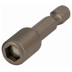 Nut Setter 5.5 × 55mm OAL Magnetic on 1/4″ Hex Drive - Eagle Tool & Supply