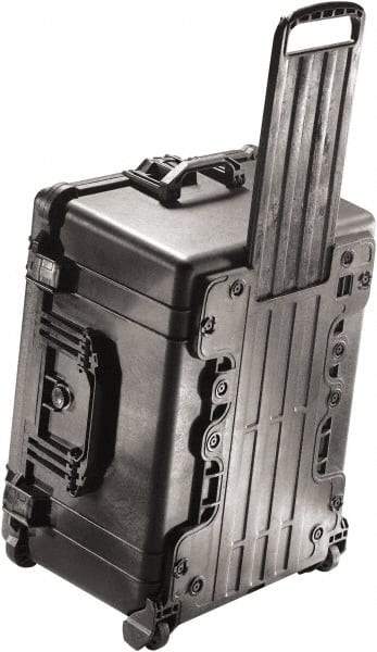 Pelican Products, Inc. - 19-37/64" Wide x 13-29/32" High, Clamshell Hard Case - Black, Polypropylene - Eagle Tool & Supply