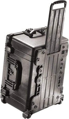 Pelican Products, Inc. - 19-37/64" Wide x 13-29/32" High, Clamshell Hard Case - Black, Polypropylene - Eagle Tool & Supply