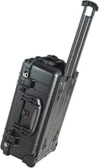 Pelican Products, Inc. - 13-13/16" Wide x 9" High, Clamshell Hard Case - Black, Polypropylene - Eagle Tool & Supply