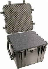Pelican Products, Inc. - 20-1/2" Wide x 19-1/4" High, Cube Case - Black, Polypropylene - Eagle Tool & Supply