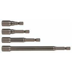 Nut Setter 5/16 × 6″ OAL Magnetic on 1/4″ Hex Drive - Eagle Tool & Supply