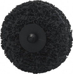 Norton - 2" Medium Grade Aluminum Oxide Deburring Disc - Quick Change Connection, 22,100 Max RPM - Eagle Tool & Supply