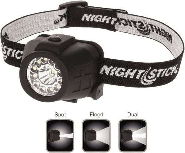 Bayco - LED Bulb, Hands-free Flashlight - Black Polycarbonate Body, AAA Batteries - Eagle Tool & Supply