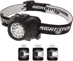 Bayco - LED Bulb, Hands-free Flashlight - Black Polycarbonate Body, AAA Batteries - Eagle Tool & Supply