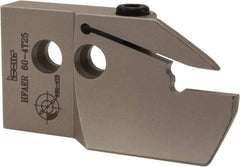Iscar - 4mm Groove Width, 25mm Max Depth of Cut, Right Hand Cut, HFAE Indexable Grooving Blade - DGN/DGNC/DGNM-C, DGN/DGNM-J/JS/JT, DGN-UT/UA, GRIP, HFPR/L, HGPL Insert Style, Series Heliface - Eagle Tool & Supply