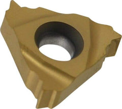 Seco - 16ER External Right Hand 14 UN Laydown Threading Insert - Grade CP500, TiAlN/TiN Coated Carbide - Eagle Tool & Supply