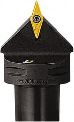 Seco - Neutral Cut, Size C6, VB/C.. 1604.. Insert Compatiblity, External Modular Turning & Profiling Cutting Unit Head - 0.6mm Ctr to Cutting Edge, 65mm Head Length, Series Seco-Capto - Eagle Tool & Supply