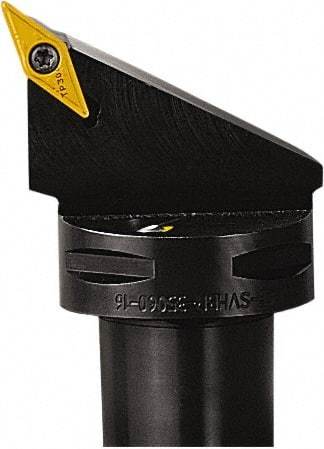 Seco - Right Hand Cut, Size C4, VBMT 21.51 Insert Compatiblity, External Modular Turning & Profiling Cutting Unit Head - 26.92mm Ctr to Cutting Edge, 50.04mm Head Length, Series Seco-Capto - Eagle Tool & Supply