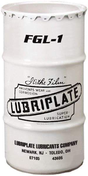 Lubriplate - 120 Lb Drum Aluminum General Purpose Grease - White, Food Grade, 360°F Max Temp, NLGIG 1, - Eagle Tool & Supply