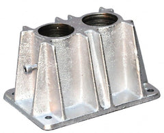 Vestil - Rail Mount Kits & Parts Type: Double Socket Floor Mount Mounting Plate Width (Inch): 5 - Eagle Tool & Supply