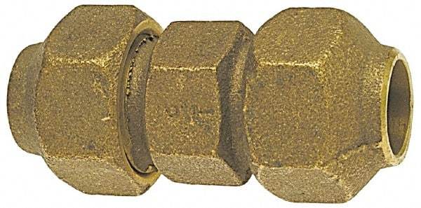 NIBCO - 3/4" Cast Copper Pipe Flared Coupling - FL x FL - Eagle Tool & Supply
