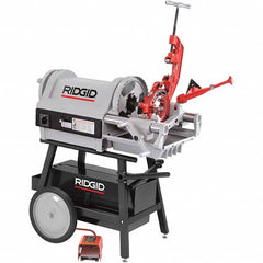 Ridgid - Pipe Threading Machines Maximum Pipe Size Capacity (mm): 100.00 Maximum Pipe Size Capacity (Inch): 4 - Eagle Tool & Supply