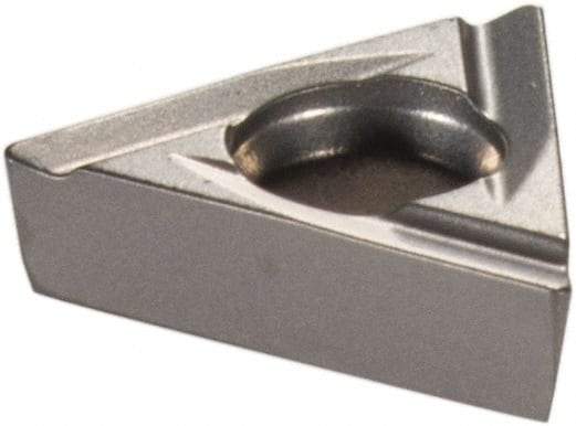 Komet - TOHX06T102 G12 Grade CK32 Cermet Boring Insert - Uncoated, 60° Triangle, 8° Relief Angle, 4mm Inscr Circle, 1.8mm Thick, 0.2mm Corner Radius - Eagle Tool & Supply