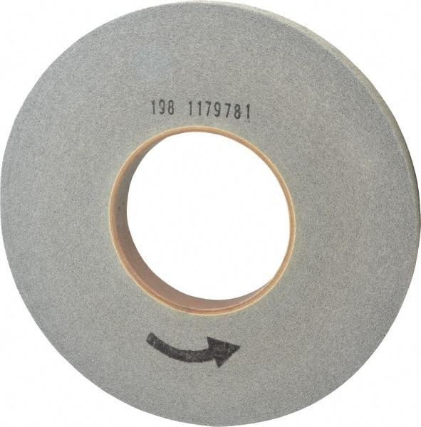 Norton - 12" Diam, 1" Face Width, 5" Center Hole, Fine Grade, Silicon Carbide Deburring Wheel - Convolute, Hard Density 7 Grade, 2,500 RPM - Eagle Tool & Supply