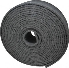 Norton - 30' Long x 4" Wide Nonwoven Roll - Very Fine Grade, Gray, Silicon Carbide - Eagle Tool & Supply