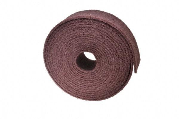 Norton - 30' Long x 4" Wide Nonwoven Roll - Very Fine Grade, Purple, Aluminum Oxide - Eagle Tool & Supply