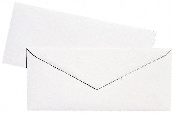UNIVERSAL - 9-1/2" Long x 4-1/8" Wide Gummed Flap Plain White Envelope with Window - 24 Lb Paper Weight - Eagle Tool & Supply
