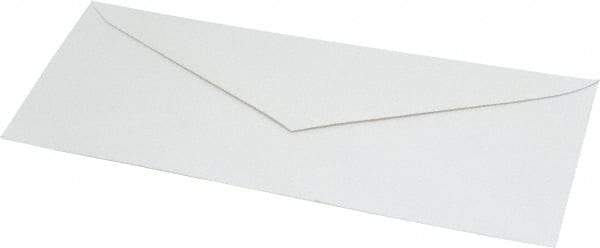 UNIVERSAL - 9-1/2" Long x 4-1/8" Wide Gummed Flap Plain White Envelope - 24 Lb Paper Weight - Eagle Tool & Supply