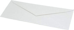 UNIVERSAL - 9-1/2" Long x 4-1/8" Wide Gummed Flap Plain White Envelope - 24 Lb Paper Weight - Eagle Tool & Supply