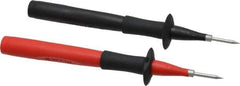 Fluke - Black/Red Electrical Test Equipment Probe - Use with TL222, TL224 Test Lead - Eagle Tool & Supply