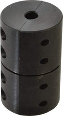 Climax Metal Products - 1/2" Inside x 2" Outside Diam, Machinable Rigid Coupling - No Keyway - 3" Long - Eagle Tool & Supply
