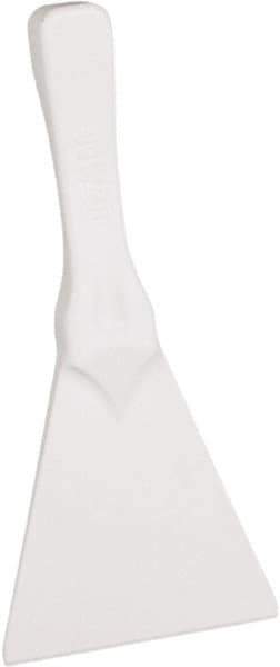 Remco - Stiff Polypropylene Straight Scraper - 4.4" Blade Width - Eagle Tool & Supply