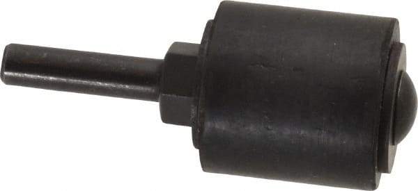 Merit Abrasives - 1" Wide x 1" Diam, Spiral Band Drum - 1/4" Shank Diam, 18,000 RPM - Eagle Tool & Supply