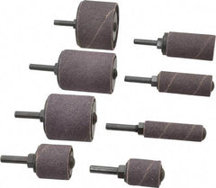 Merit Abrasives - 32-Piece Spiral Band Kit - Includes 3/4 to 2" Diam & 1 to 1-1/2" Wide Band Drums in Coarse, Medium & Fine Grades - Eagle Tool & Supply