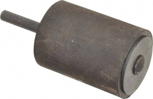 Merit Abrasives - 2" Wide x 1-1/2" Diam, Spiral Band Drum - 1/4" Shank Diam, 8,000 RPM - Eagle Tool & Supply
