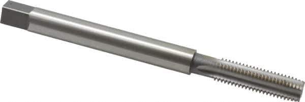Made in USA - M12x1.75 Metric Coarse, 4 Flute, Bright Finish High Speed Steel, Hand, Extension Pulley Tap - Plug Chamfer, 6" OAL - Eagle Tool & Supply