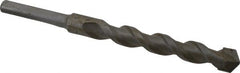 Relton - 9/16" Diam, Straight Shank, Carbide-Tipped Rotary & Hammer Drill Bit - Eagle Tool & Supply