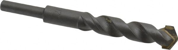 Relton - 1/2" Diam, Straight Shank, Carbide-Tipped Rotary & Hammer Drill Bit - Eagle Tool & Supply