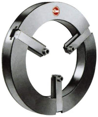 Rohm - Lathe Chuck Jaw Cutting Attachment - 400mm Chuck Diam Compatible, 342mm OD, 16mm Screw, M10 Thread - Eagle Tool & Supply